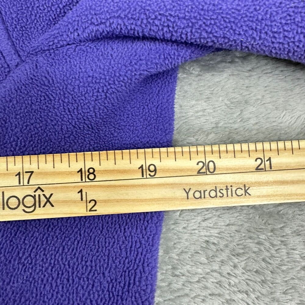 LL Bean Size XS Womens Purple PolarTec Wind Pro Full Zip Fleece Jacket - Picture 7 of 9